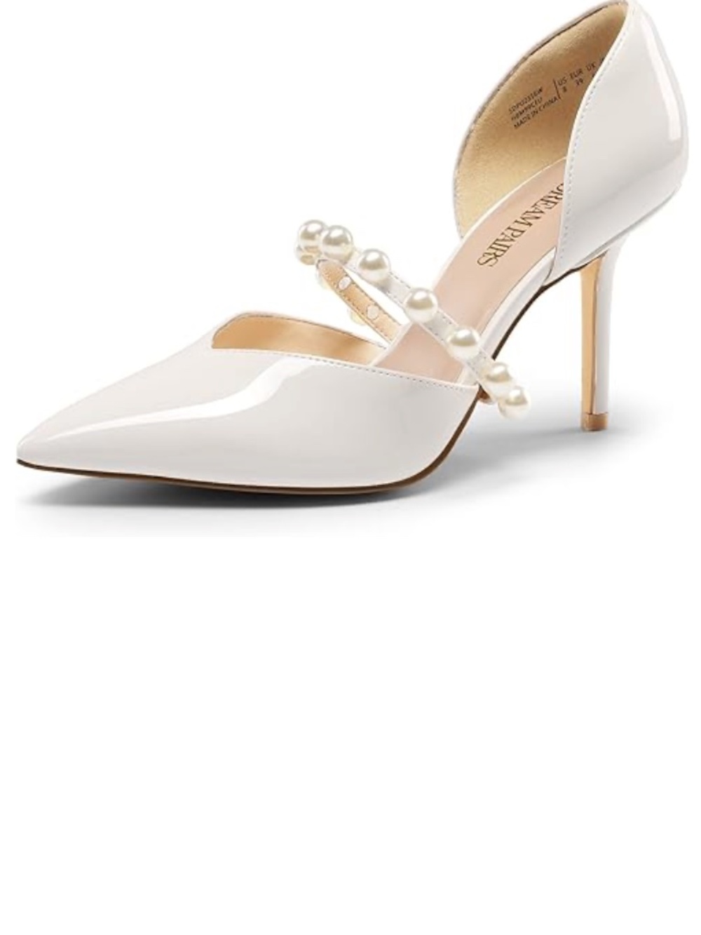 NWT Pearl Embellished Party Pumps